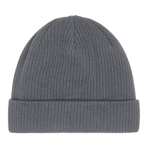 Beechfield Uniseks Organic Cotton muts voor volwassenen (Grafietgrijs)