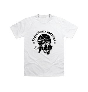 South Philly Panthers White T-Shirt