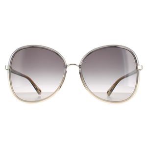 Chloe Butterfly Womens Grey to Brown Crystal Fade and Gold Grey Gradient CH0030S Franky