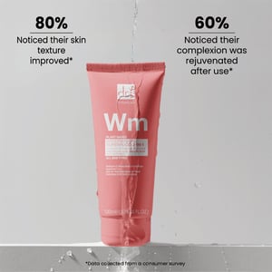 Dr. Botanicals Watermelon Superfood Anti-Ageing 2-in-1 Cleanser 100ml with Glycolic Acid, Salicylic Acid for Acne, Blemishes, Large Pores, Dullness