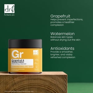 Dr Botanicals Grapefruit & Watermelon Verfrissende Reiniger 60ml