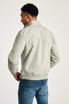 Stone Funnel Neck Harrington Jacket