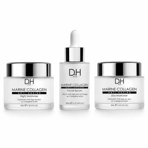Dr H Anti-Ageing Marine Collagen Care Pack for Fine Lines, Wrinkles, Loss of Firmness