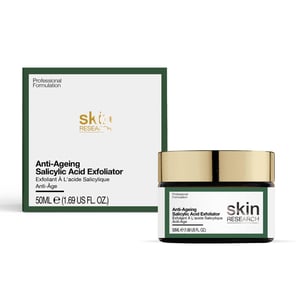 Skin Research Anti-Ageing Salicylic Acid Exfoliator 50ml for Acne, Blemishes, Large Pores