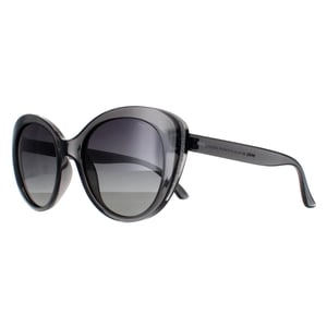 INVU Cat Eye Womens Transparent Grey Grey Polarized B2041