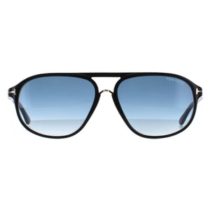 Tom Ford Solglasögon 0447 Jacob 01P Blank Svart Grön Gradient
