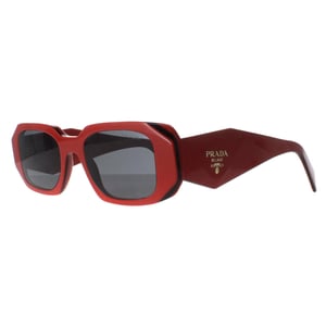 Prada Rectangle Womens Orange Black Dark Grey PR17WS