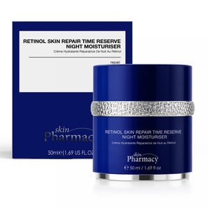 skinPharmacy Retinol Skin Repair Time Reverse Night Moisturiser 50ml for Fine Lines, Wrinkles, Loss of Firmness