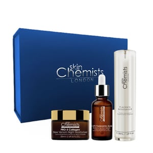 skinChemists Firming & Luxe Renewal Anti-Ageing Holiday Gift Set for Fine Lines, Wrinkles, Loss of Firmness