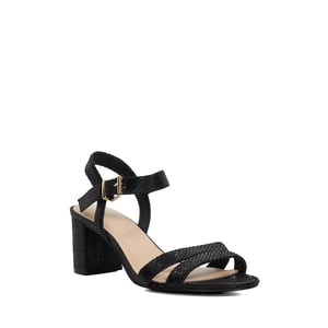 Dune Ladies Wf Merisa - Wide-Fit Block-Heel Sandals
