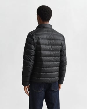 Light Down Padded Jacket in Black