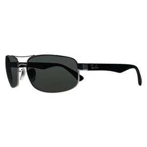 Rayban Sunglasses 3445 Gunmetal Green 004