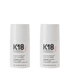 K18 Leave-in Molecular Repair Hair Mask 15ml Double