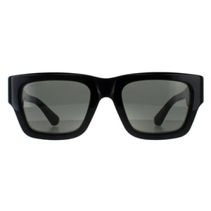 Gucci Square Mens Black with Havana Grey GG1668S