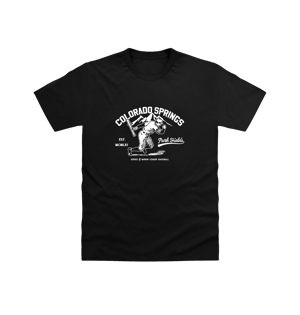 Colorado Springs Black T-Shirt