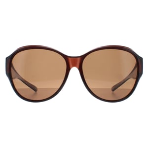 Smarty Round Unisex Transparent Brown EF Brown X2115
