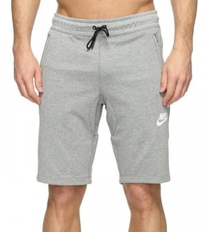 Nike Mens Grey AV15 Fleece Shorts