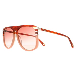Chloe Aviator Dames Shiny Blonde Havana Oranje gradiënt CH0104S
