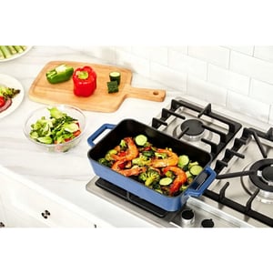 Buccan Buccan hamersley gietijzeren ovenschaal blauw