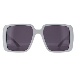 Gucci Vierkant Dames Wit met Zilver Donkergrijs GG1692S