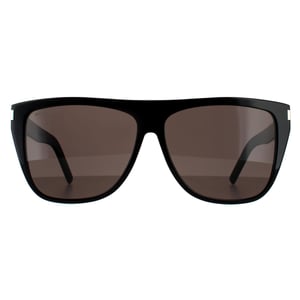 Saint Laurent zonnebril SL 1 Slim 001 Zwart grijze rook
