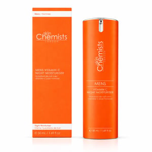 skinChemists Mannen Vitamin C Nachtvochtinbrengende Crème 50ml