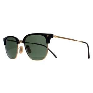 Ray-Ban Square Unisex Svart på guldgrön RB4416 New Clubmaster
