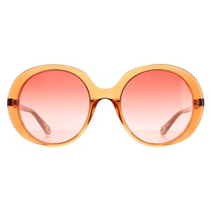 Chloe Oval Dam Transparent Mörk Orange Orange Gradient CH0007S