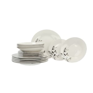 Secret de Gourmet 4goodz porseleinen servies 6 persoons 18-delig lelie