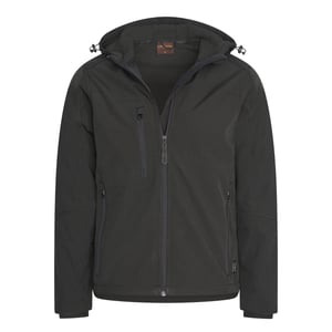 Cappuccino Italia Outdoor Jacka Softshell Hood Jacka Svart Svart