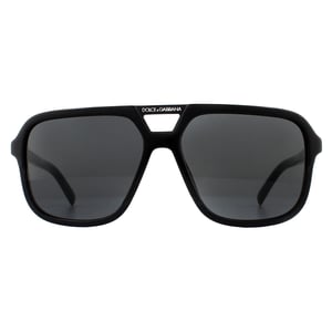 Dolce & Gabbana Zonnebril DG4354 501/87 Zwart Grijs Verloop