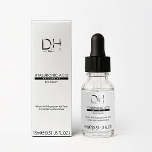 Dr H Hyaluronic Acid Anti-Ageing Eye Serum 15ml for Dryness, Fine Lines, Wrinkles, Puffiness