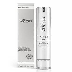 skinChemists Wrinkle Killer Anti-Ageing Day Moisturiser 50ml for Loss of Firmness, Fine Lines, Wrinkles