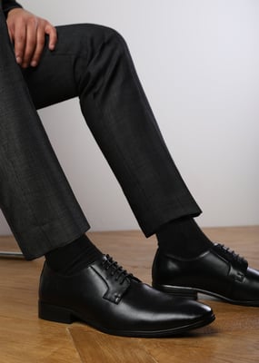 Wheres That From Mens 'Elliot' Lace Up Derby Formal Dress Work Shoes