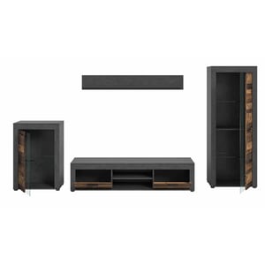 Furnilux Jam living combinatie oud hout nb matera nb
