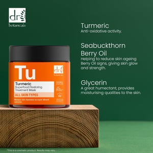 Dr Botanicals Curcuma Superfood Herstellend Behandelingmasker 60ml