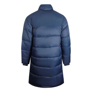 Lyle & Scott Men's Longline Wadded Puffer Jacket in Navy