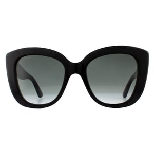 Gucci zonnebril GG0327S 001 Zwart grijze gradiënt