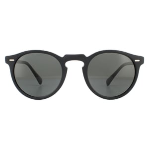 Oliver Peoples Solglasögon Gregory Peck OV5217S 1031P2 Semi Matte Black Crystal Midnight Express Polarised