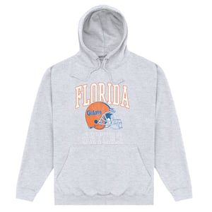 University Of Florida Football Heather Grey Hoodie