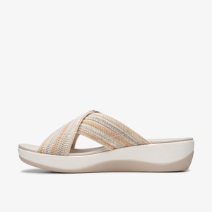 Arla Wave Beige Combi Sandalen