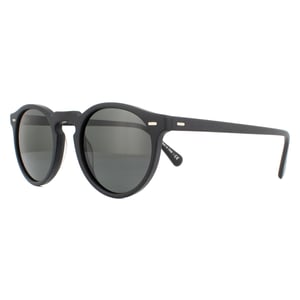 Oliver Peoples Solglasögon Gregory Peck OV5217S 1031P2 Semi Matte Black Crystal Midnight Express Polarised
