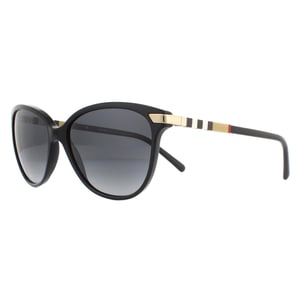 Burberry Sunglasses BE4216 3001T3 Black Grey Gradient Polarized