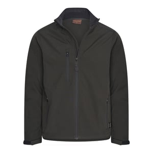 Cappuccino Italia Outdoor Jacka Softshell Zip Jacka Svart