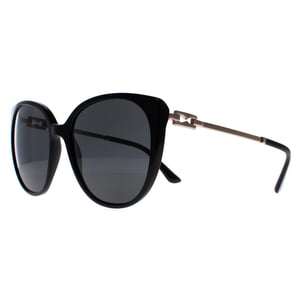Bvlgari Cat Eye Womens Black Dark Grey BV8251