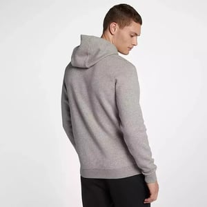 Nike Grey Club Fleece Pullover Hoodie