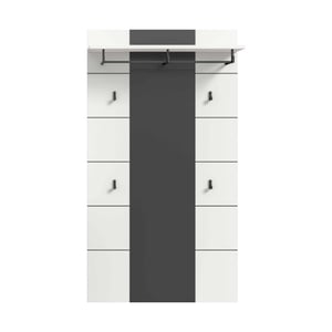 Furnilux Canu kapstok / garderobekastpaneel nb basaltgrijs nb
