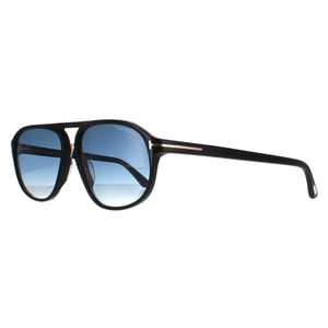 Tom Ford Solglasögon 0447 Jacob 01P Blank Svart Grön Gradient