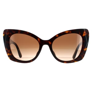 Dolce & Gabbana Butterfly Womens Dark Havana Brown Gradient DG4405F