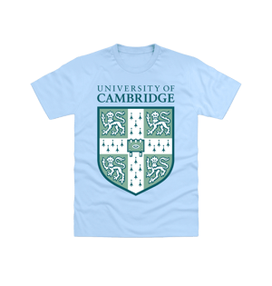 University Of Cambridge Shield Sky T-Shirt